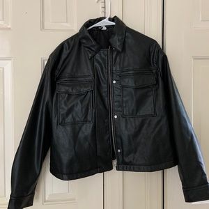 Vegan Leather Jacket